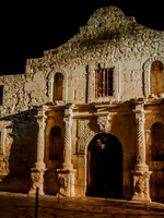 Alamo at Night